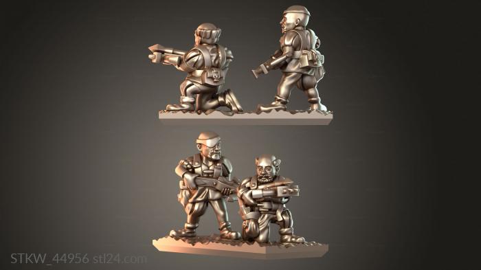 Crossbowmen Marching
