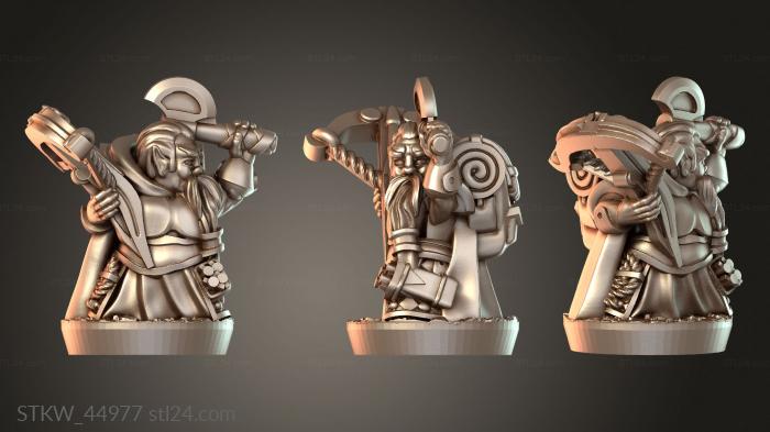 Military figurines (Crossbows Xbow P Compact, STKW_44977) 3D models for cnc