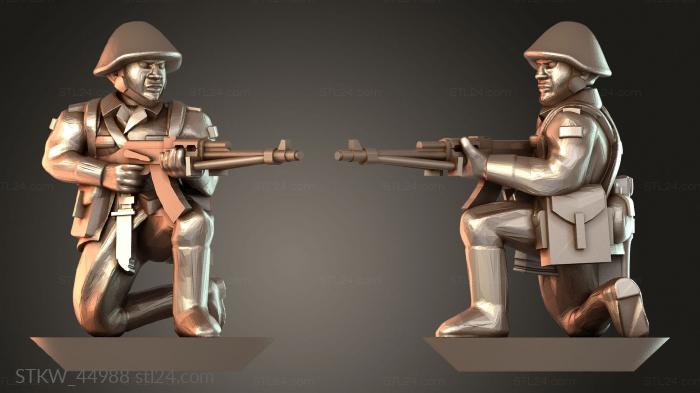 Crouching Firing RPK Braced