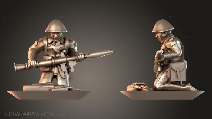 Crouching Reloading RPG Tactical