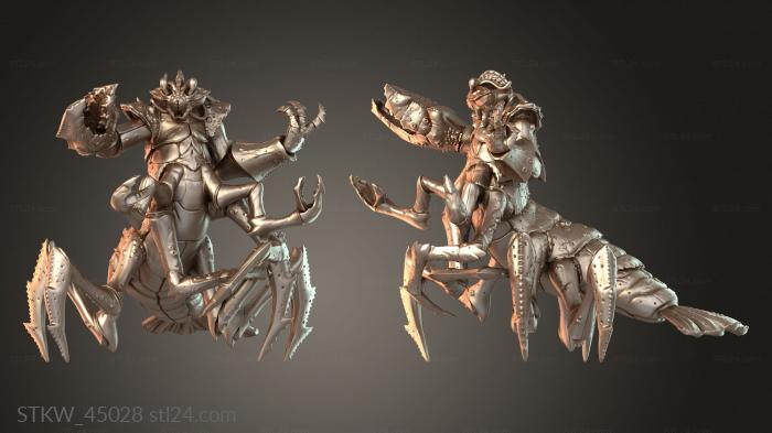 Crustaceans Assault A Spiked