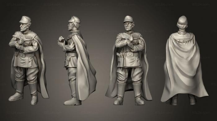 Military figurines (Combat The Director, STKW_4503) 3D models for cnc