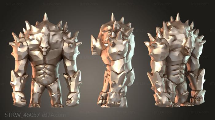 Crystal Golem Reflective