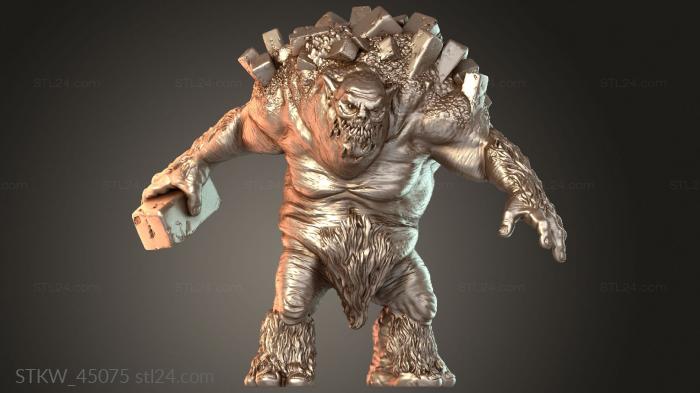 Cursed Bridge Troll Grotesque
