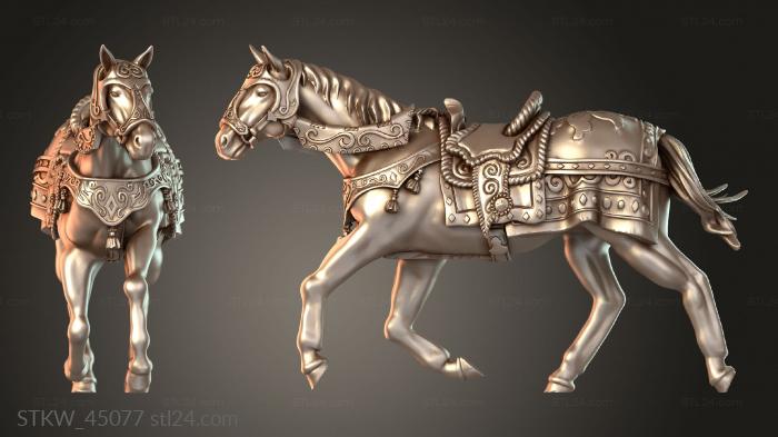 Cursed Cavalry Horse O Armored
