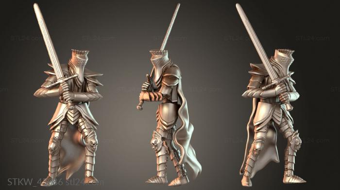 Cursed Knight with Sword Damned