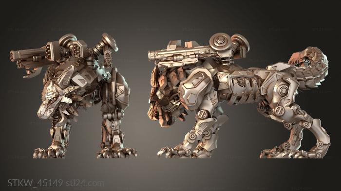 Cyber Wolf Steeled