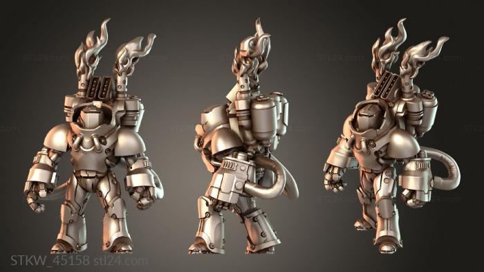 Cyberforge Firebat Rockets Armed