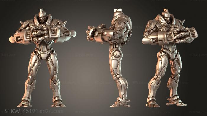 Cyberpunk Cyborgpunk Heavy Goon Bone Crusher Ruthless
