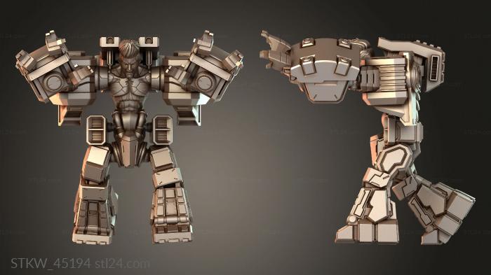 Cyberpunk Dee Ramirez Cyber Skelemech MK Armored