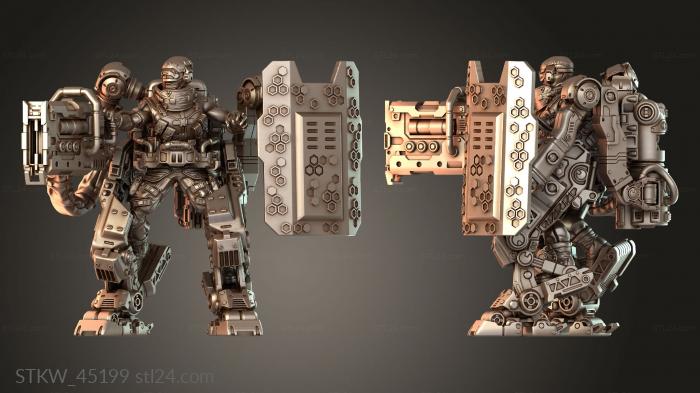 Cyberpunk Exoskeleton A Heavy