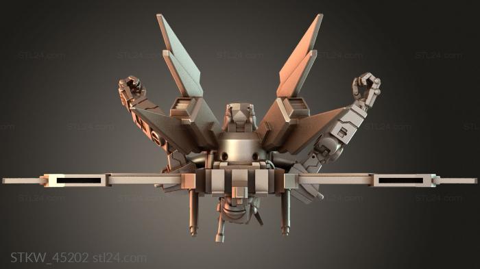 Cyberpunk FKMSA Advance Battle Droid Aile Striker A Mechanized
