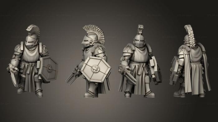 Military figurines (Commander Ragnar, STKW_4525) 3D models for cnc