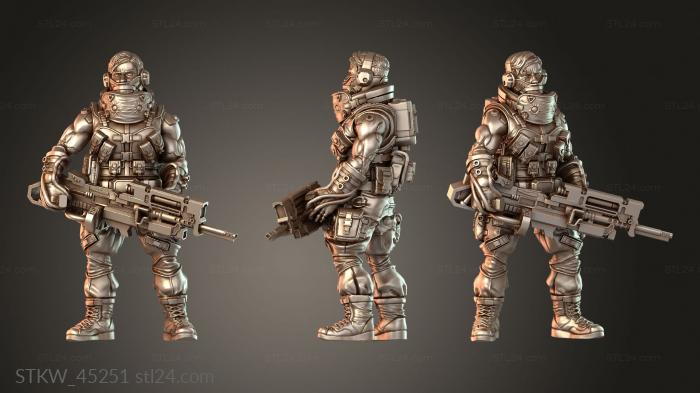 Cyberpunk Operator B Strategic