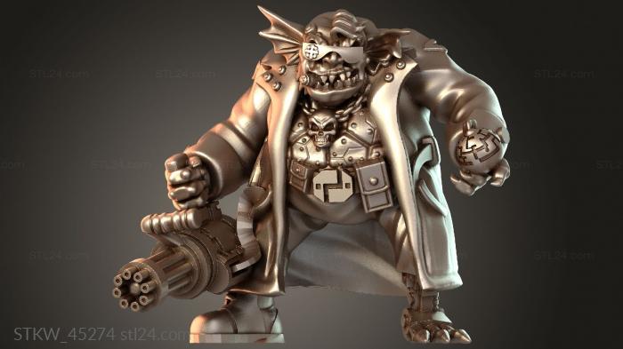 Cyberpunk Troll Augmented
