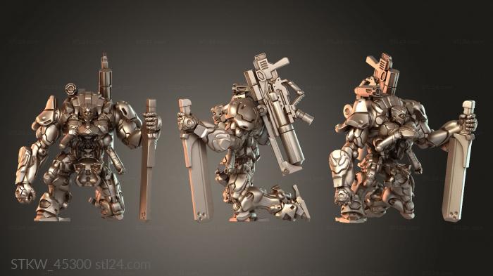 Cyborg Heavy Trooper Pilot Winowna Shielded