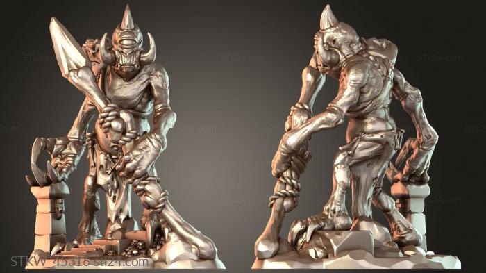 Military figurines (Cyclops Greater Massive, STKW_45316) 3D models for cnc