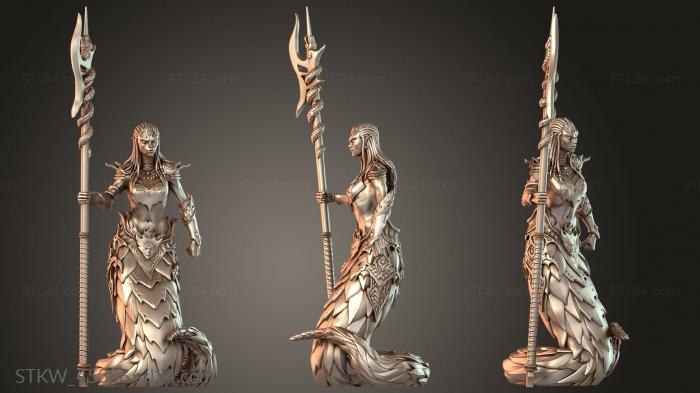 Daemons Warriors Halberd Piercing