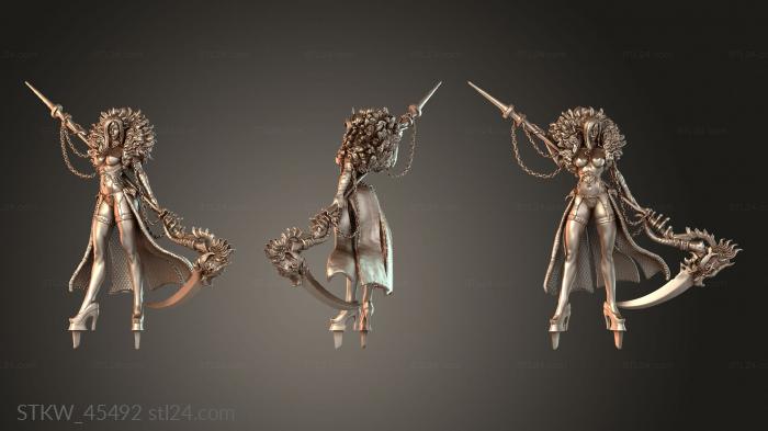 Dark Elves Cleric Flailcast