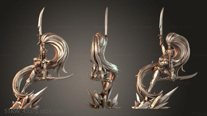 Military figurines (Dark Stylara, STKW_45571) 3D models for cnc