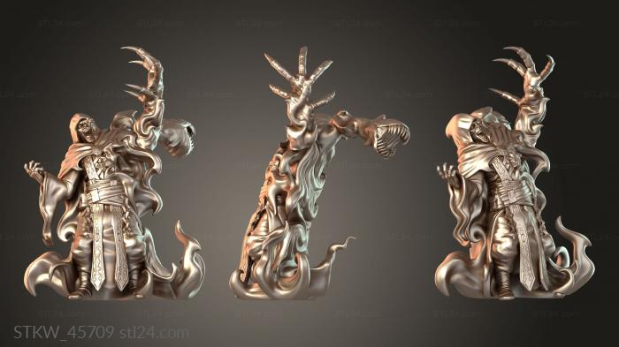 Military figurines (Darkspawn Acolytes, STKW_45709) 3D models for cnc