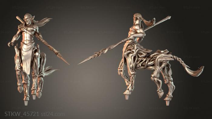 Darkwood Centaur Spear Iso Dread