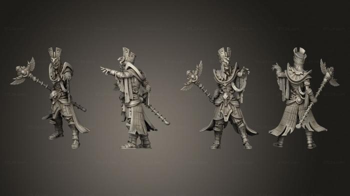 Military figurines (Corpse Sorcerer A, STKW_4583) 3D models for cnc