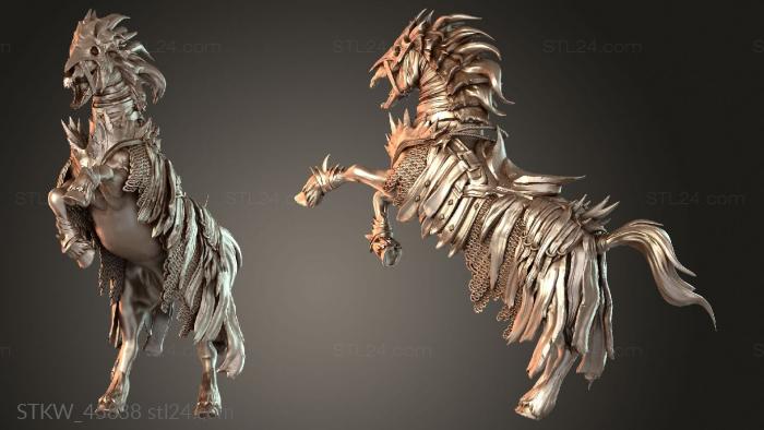 Death Horse Rear Saddle Ancient