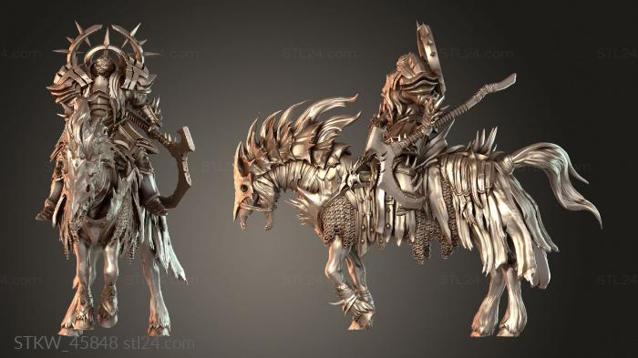 Death Horse Stand Mount Grim