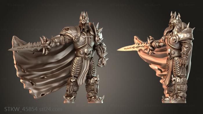 Death King Sword Upraised