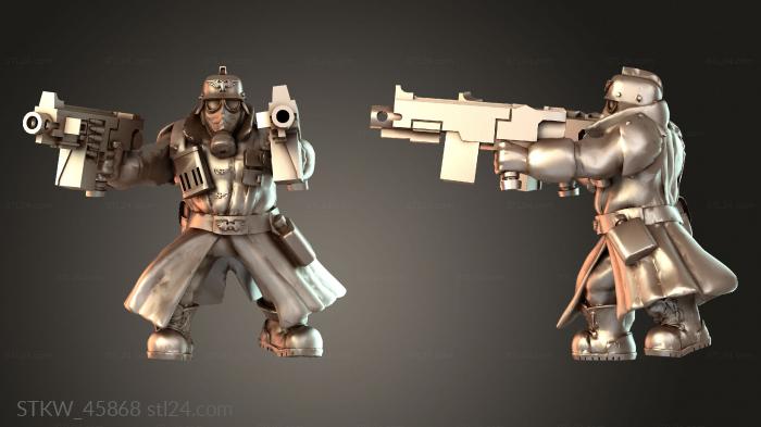 Death Krieg Infantry Ogryn Doublebolter Brutal