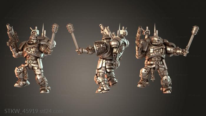 Deathwatch Ordo Xenos Teniente Speis Marinis Primes Back