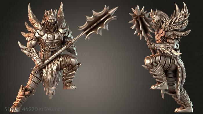Military figurines (DEATHWING, STKW_45920) 3D models for cnc