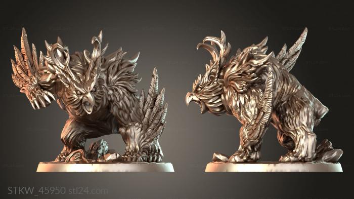 Deepwood Alfar Uldar Druidical Beast Form Shifting