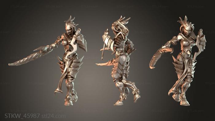 Military figurines (Demo, STKW_45987) 3D models for cnc