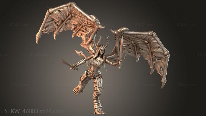 Demon Huntress Attack Fierce