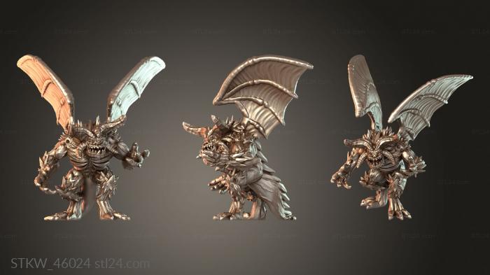 Demon Winged Terrifying