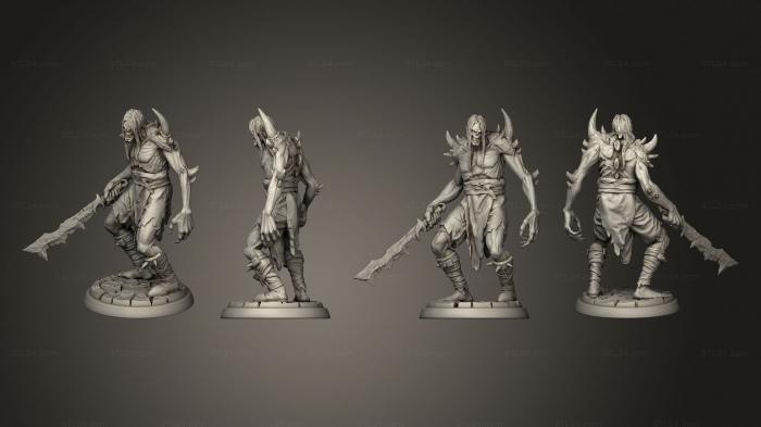 Military figurines (corrupted orc 06, STKW_4604) 3D models for cnc