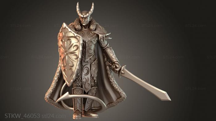 Military figurines (STKW_46053) 3D models for cnc