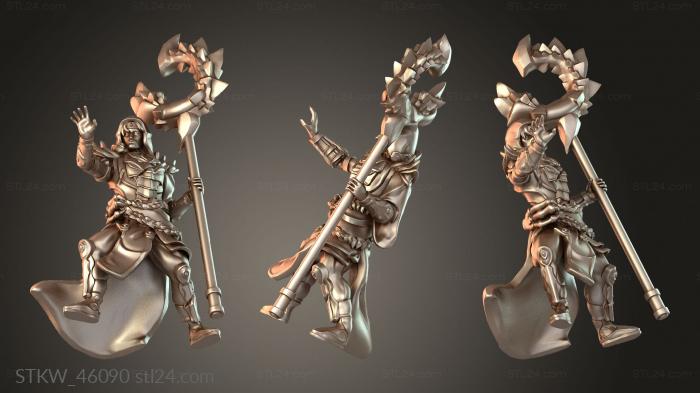 Military figurines (STKW_46090) 3D models for cnc