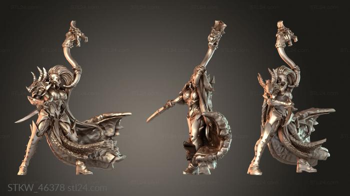 Draconier Musician Rhythmic
