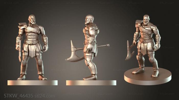 Dragon Human Male Barbarian Brutal