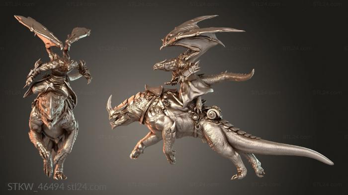 Dragonborn Mount Charge Bold
