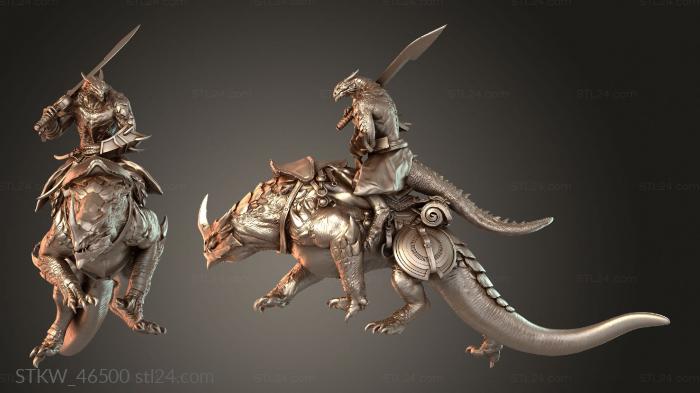 Dragonborn Mount Stare Wing Winged