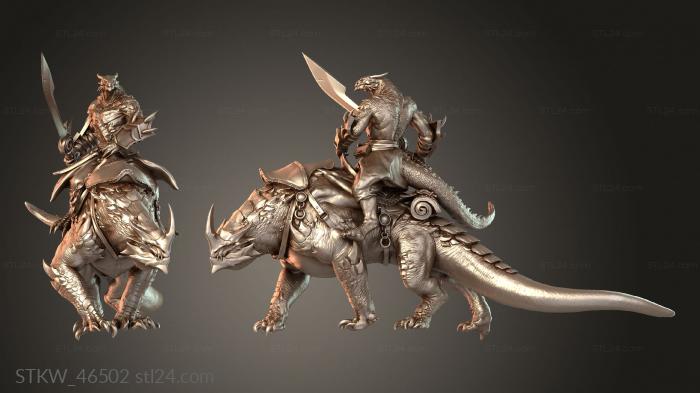 Dragonborn Mount Turn Wing Spirited