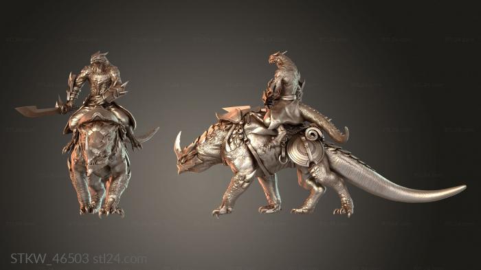 Dragonborn Mount Walk Wing Graceful