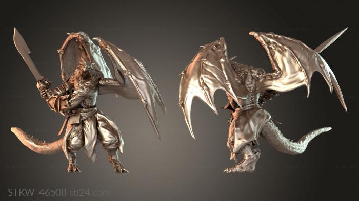 Dragonborn Soldier Attack Aggressive