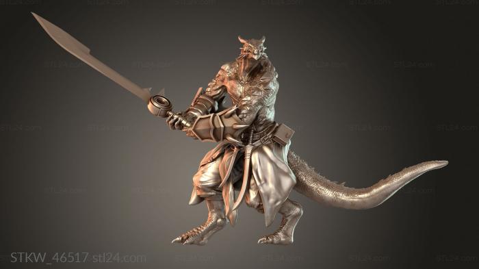 Dragonborn Soldier Parry Wing Reactive