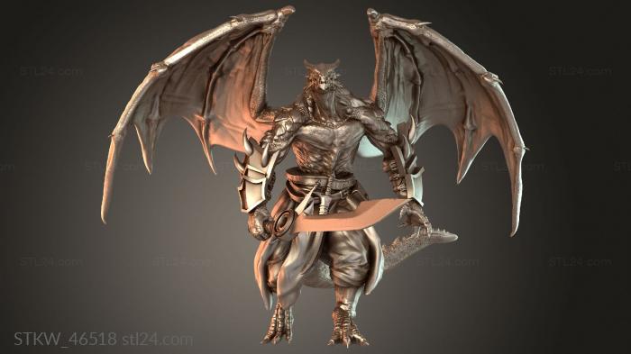 Dragonborn Soldier Patrol Alert