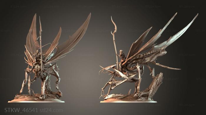 Dragonfly Cavalry Hair Flowing